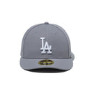 LP 59FIFTY ロサンゼルス・ドジャース グレー × ホワイト