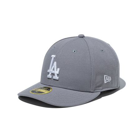 LP 59FIFTY ロサンゼルス・ドジャース グレー × ホワイト | ニューエラ