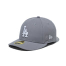 LP 59FIFTY ロサンゼルス・ドジャース グレー × ホワイト