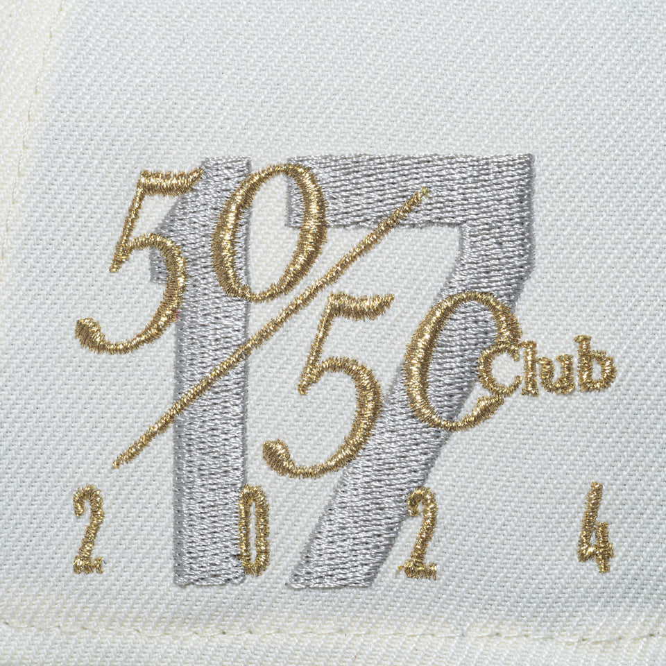 9FORTY Los Angeles Dodgers 50-50 Club Pack ロサンゼルス・ドジャース クロームホワイト ダークロイヤルバイザー