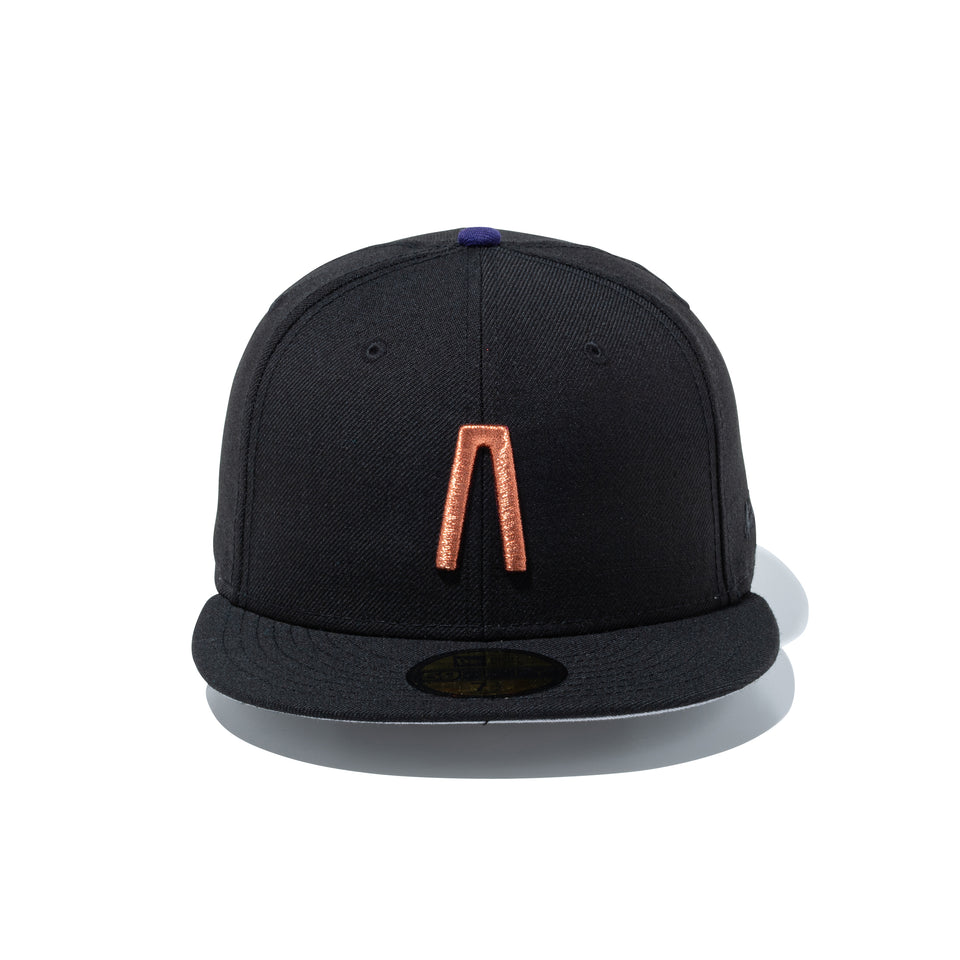 59FIFTY FEAR OF GOD ATHLETICS ブラック x ブロンズ