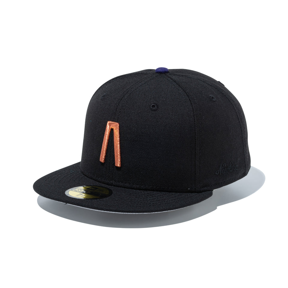 59FIFTY FEAR OF GOD ATHLETICS ブラック x ブロンズ