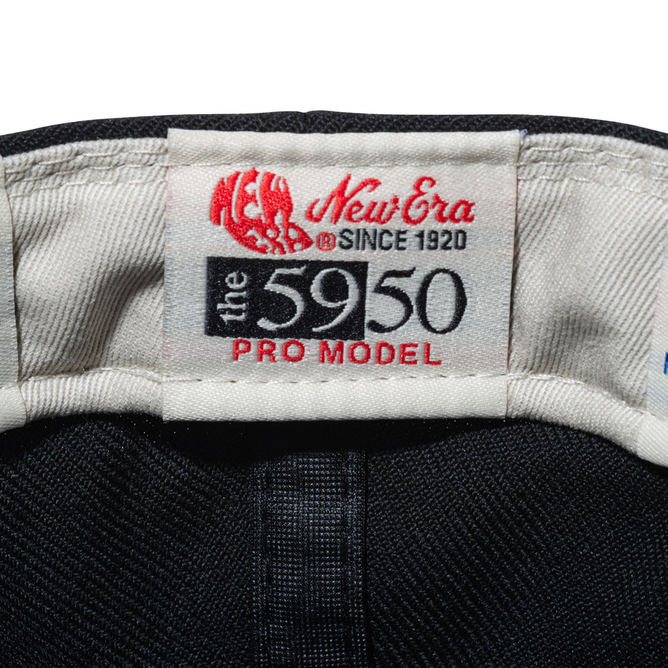 59FIFTY FEAR OF GOD ATHLETICS ブラック x シルバー