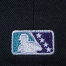 59FIFTY MiLB アルバカーキ・アイソトープス ブラック パープルバイザー