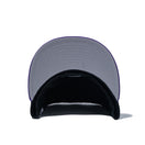 59FIFTY MiLB アルバカーキ・アイソトープス ブラック パープルバイザー