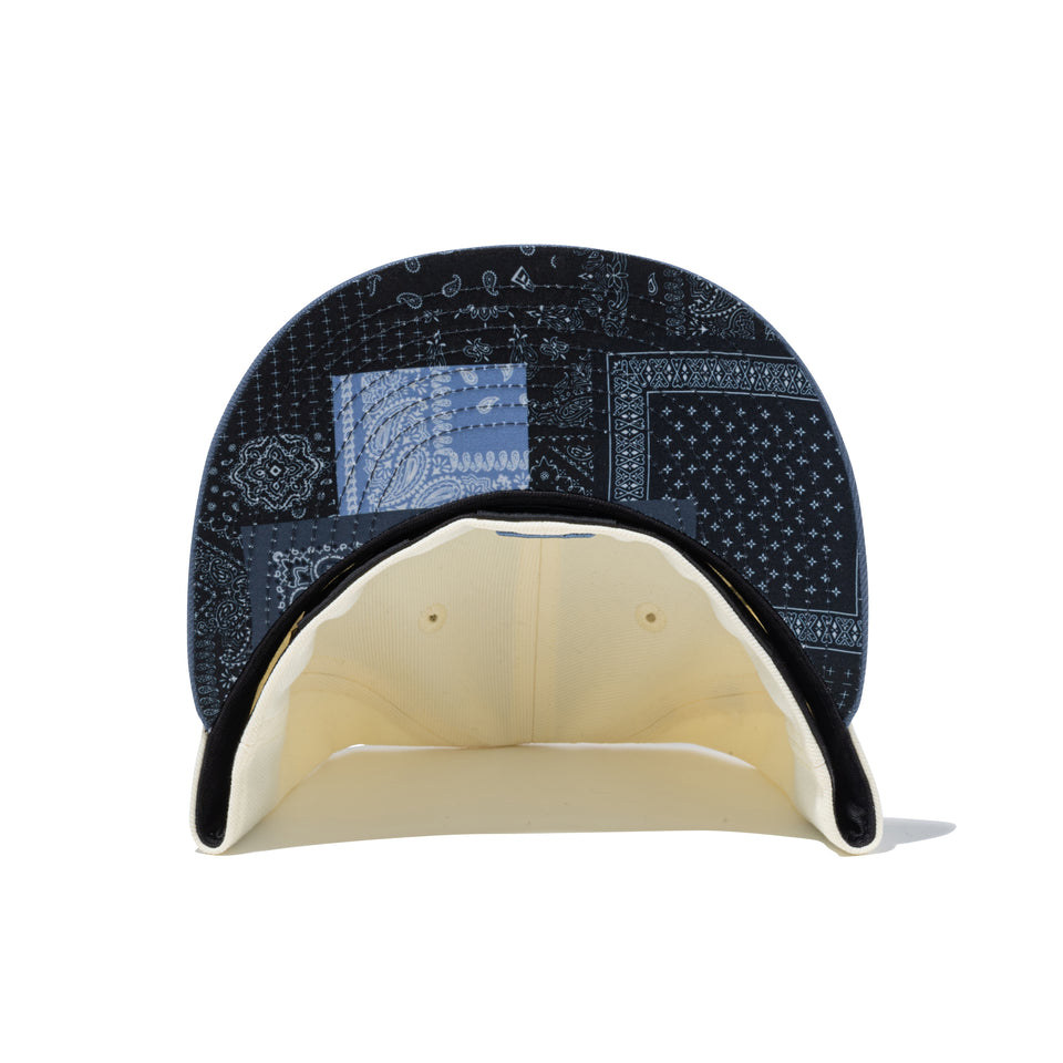59FIFTY Paisley ペイズリー ニューヨーク・ヤンキース クロームホワイト スレートバイザー