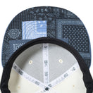 59FIFTY Paisley ペイズリー ニューヨーク・ヤンキース クロームホワイト スレートバイザー