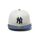 59FIFTY Paisley ペイズリー ニューヨーク・ヤンキース クロームホワイト スレートバイザー