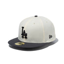 59FIFTY Paisley ペイズリー ロサンゼルス・ドジャース クロームホワイト ダークグラファイトバイザー