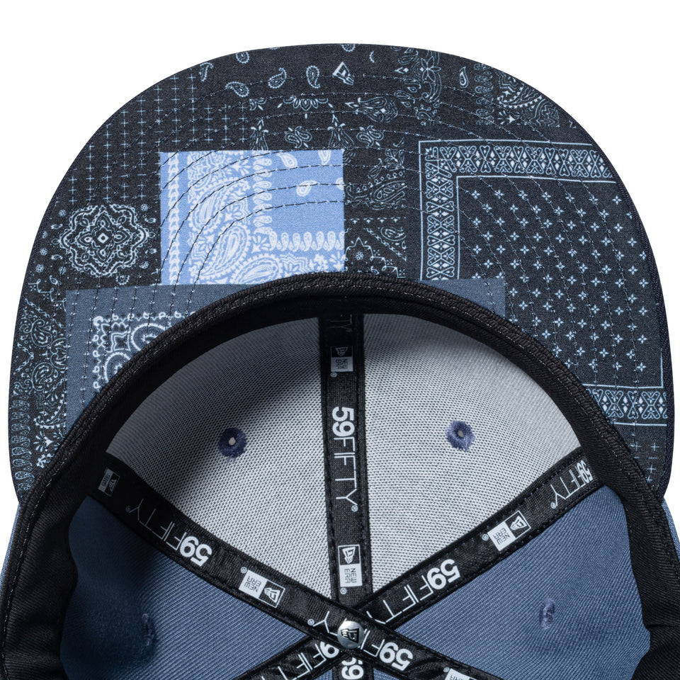 59FIFTY Paisley ペイズリー サンディエゴ・パドレス スレート ネイビーバイザー