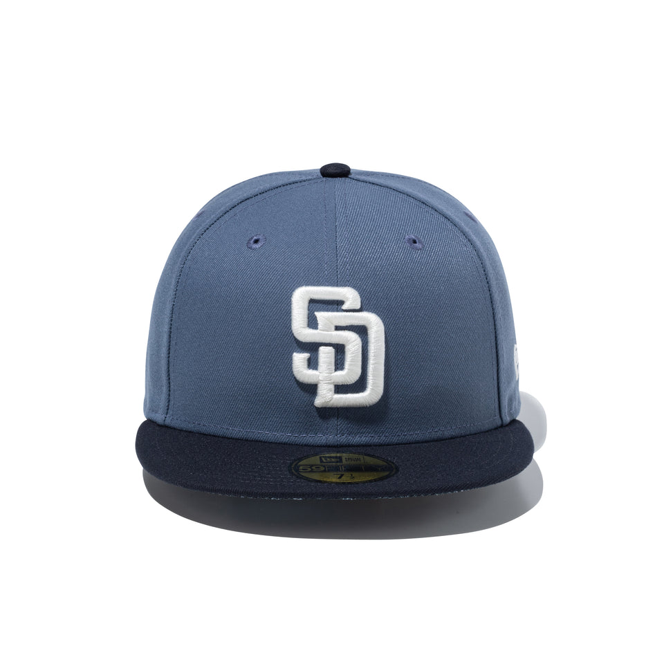 59FIFTY Paisley ペイズリー サンディエゴ・パドレス スレート ネイビーバイザー