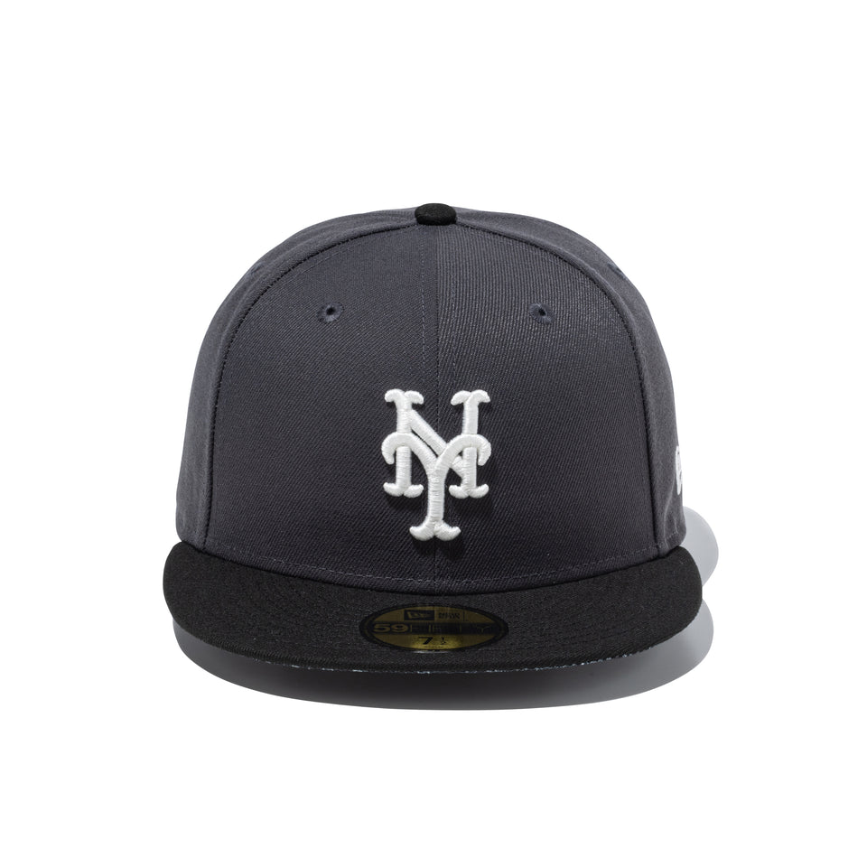 59FIFTY Paisley ペイズリー ニューヨーク・メッツ ダークグラファイト ブラックバイザー