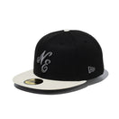 59FIFTY Paisley ペイズリー クラシックロゴ ブラック クロームホワイトバイザー