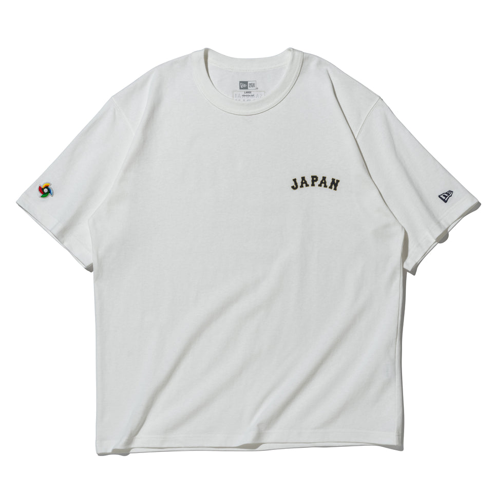 半袖 ウォッシュドコットン Tシャツ World Baseball Classic JAPAN オフホワイト