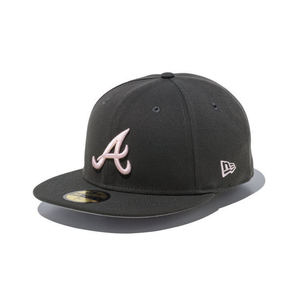 59FIFTY Color Variation アトランタ・ブレーブス ダークグラファイト