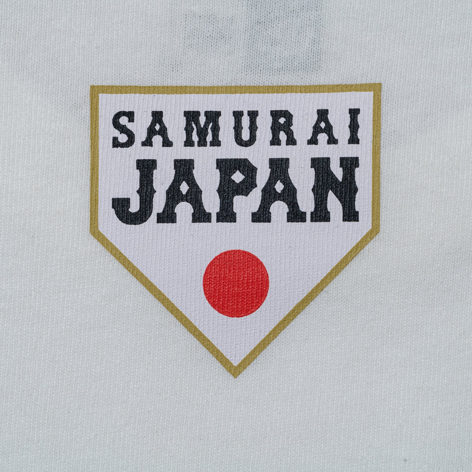 半袖 ウォッシュドコットン Tシャツ World Baseball Classic JAPAN オフホワイト