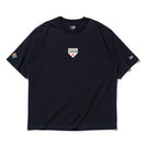 半袖 ウォッシュドコットン Tシャツ World Baseball Classic SAMURAI フラッグロゴ ネイビー