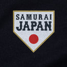 半袖 ウォッシュドコットン Tシャツ World Baseball Classic SAMURAI フラッグロゴ ネイビー
