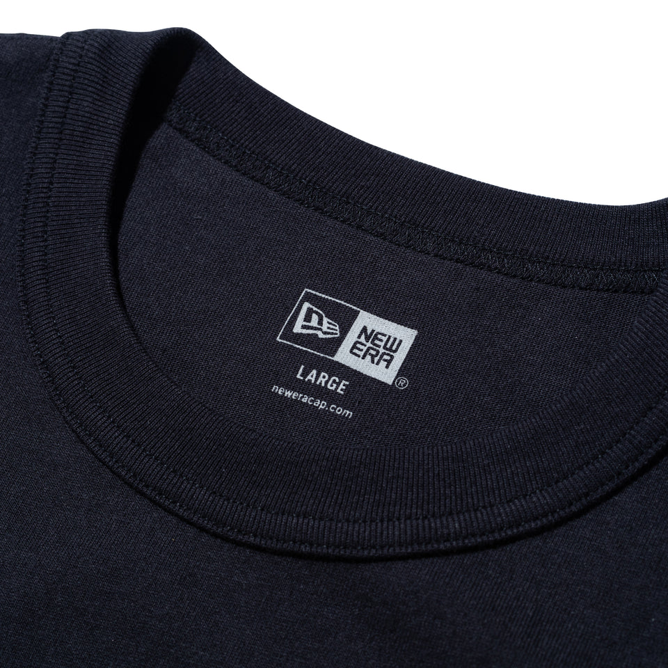 半袖 ウォッシュドコットン Tシャツ World Baseball Classic SAMURAI フラッグロゴ ネイビー