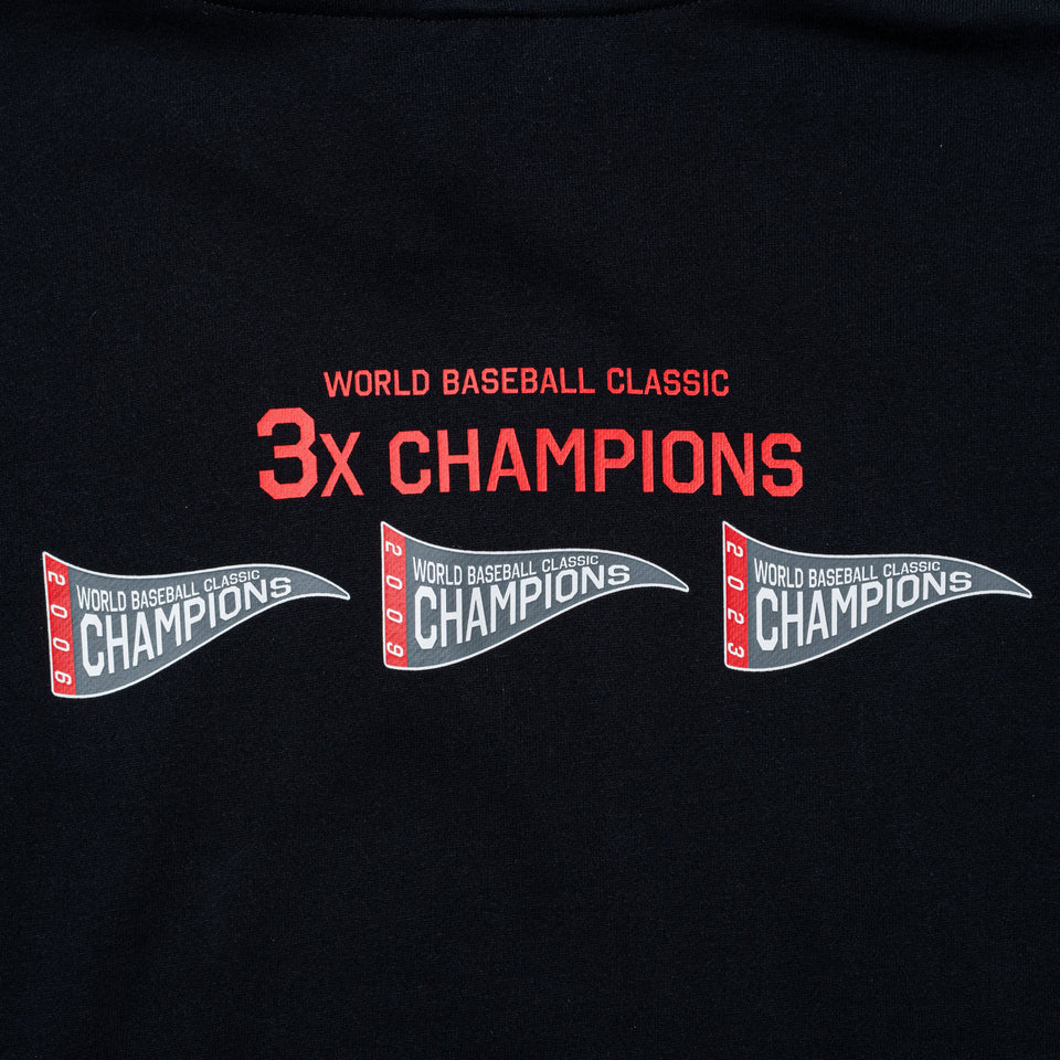 ニューエラ×WBC 3X CHAMPION プルオーバーフーディー XL NEW ERA（ニューエラ） World Baseball Classic WBC 3X CHAMPION 裏毛
