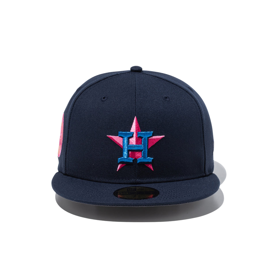 59FIFTY Strawberry Moon ヒューストン・アストロズ ナイトシフトネイビー