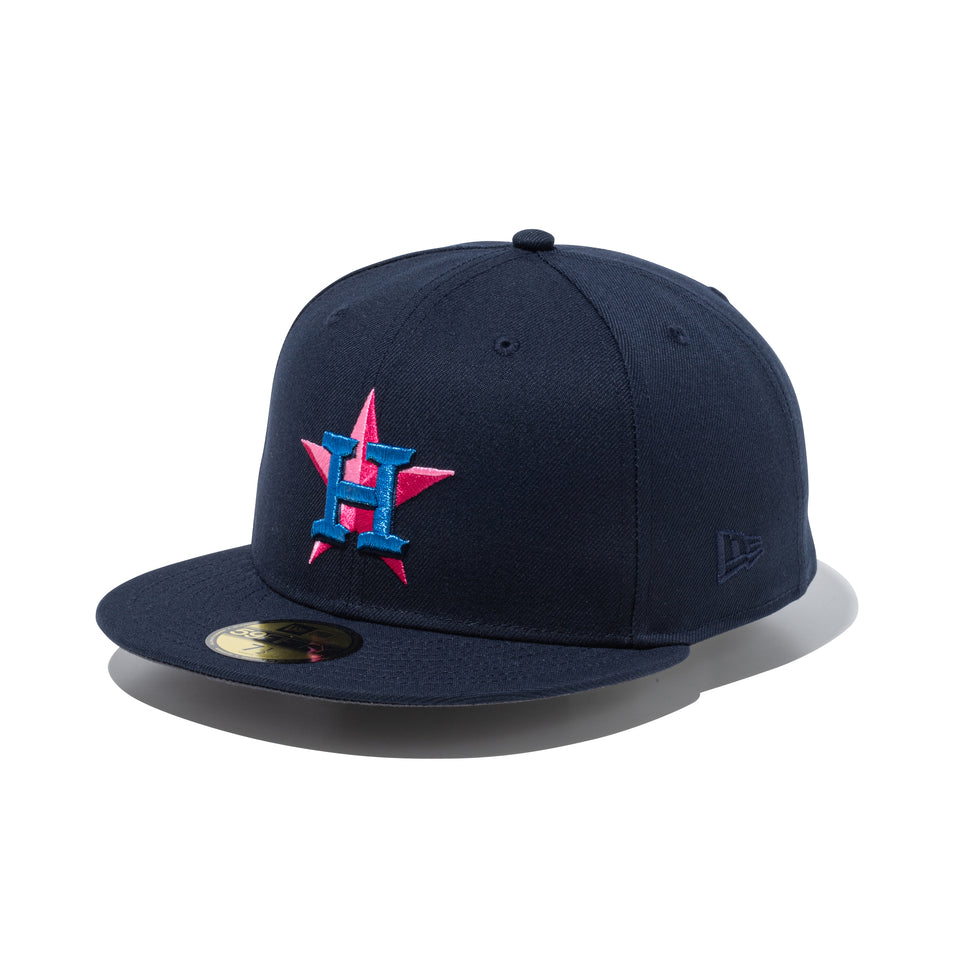 59FIFTY Strawberry Moon ヒューストン・アストロズ ナイトシフトネイビー
