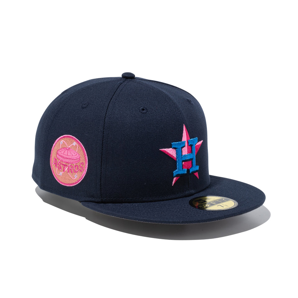 59FIFTY Strawberry Moon ヒューストン・アストロズ ナイトシフトネイビー