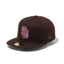 59FIFTY Strawberry Moon サンディエゴ・パドレス バーントウッド