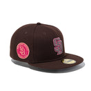 59FIFTY Strawberry Moon サンディエゴ・パドレス バーントウッド