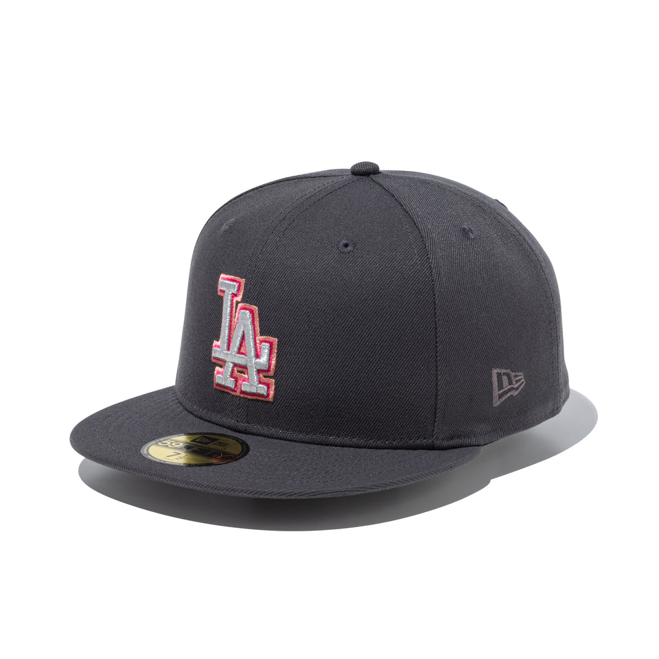 59FIFTY Strawberry Moon ロサンゼルス・ドジャース グラファイト