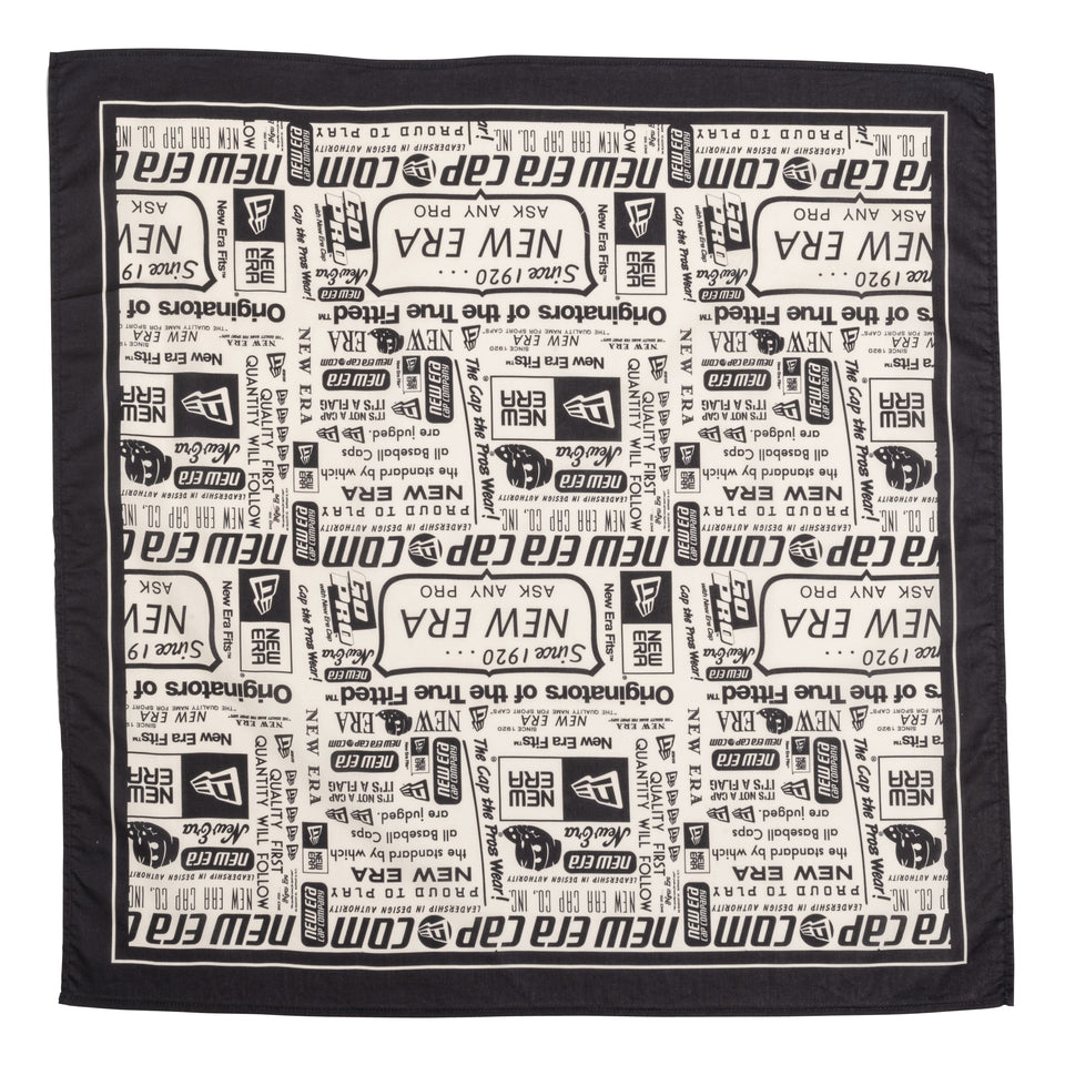 バンダナ アーカイブロゴ ブラック | ニューエラオンラインストア