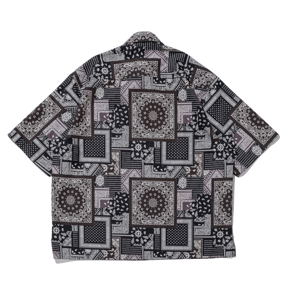 半袖 シャツ Paisley ペイズリー ブラック