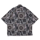 半袖 シャツ Paisley ペイズリー ブラック