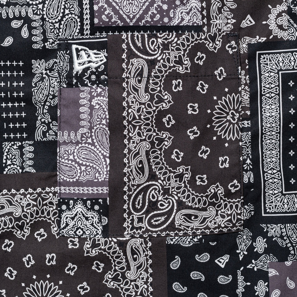 半袖 シャツ Paisley ペイズリー ブラック | ニューエラオンラインストア