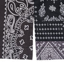 半袖 シャツ Paisley ペイズリー ブラック