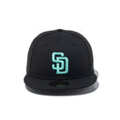 59FIFTY Blue tint Logo サンディエゴ・パドレス ブラック