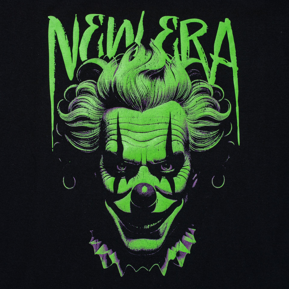 半袖 オーバーサイズド コットン Tシャツ Clown ブHalloween ラック