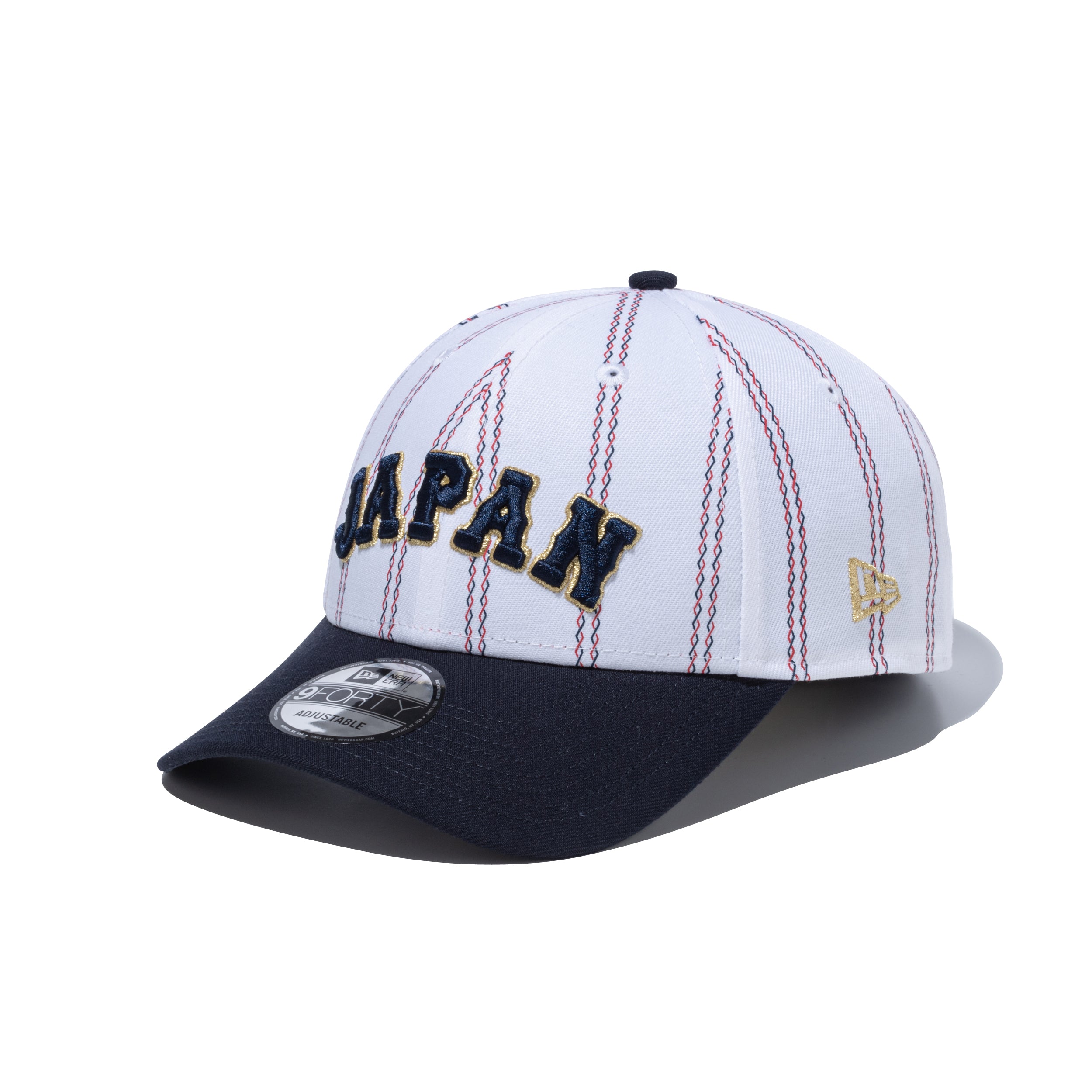 9FORTY World Baseball Classic JAPANロゴ MUSO STRIPE ホワイト