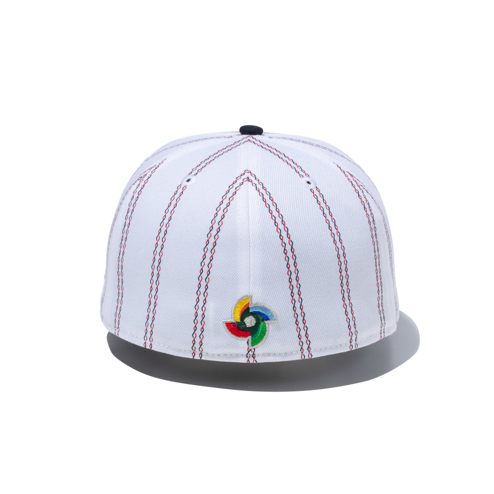 応援グッズ NEW ERA 59FIFTY World Baseball Classic 59FIFTY World Baseball Classic JAPANロゴ MUSO STRIPE ホワイト