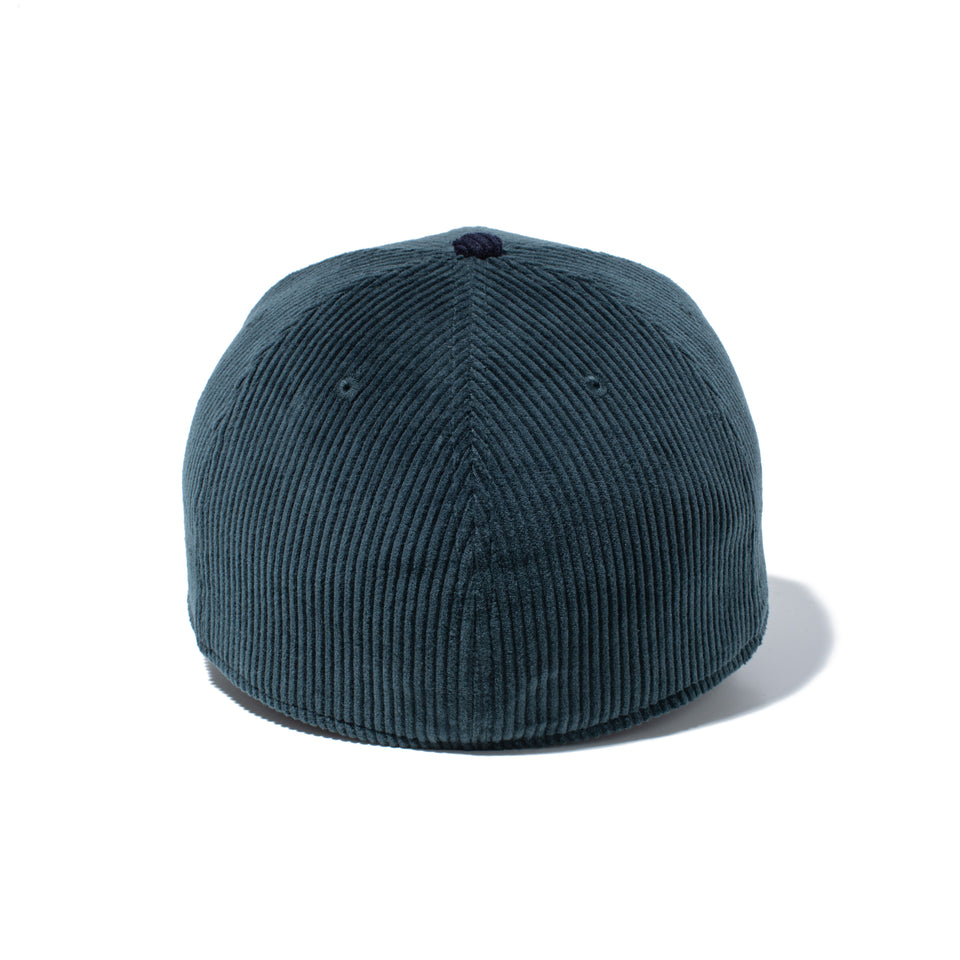 PC 59FIFTY 2-Tone Corduroy コーデュロイ ベーシック グリーン ネイビーバイザー