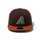 59FIFTY Cactus & Grape Fruit アリゾナ・ダイヤモンドバックス ウォルナット ラストバイザー