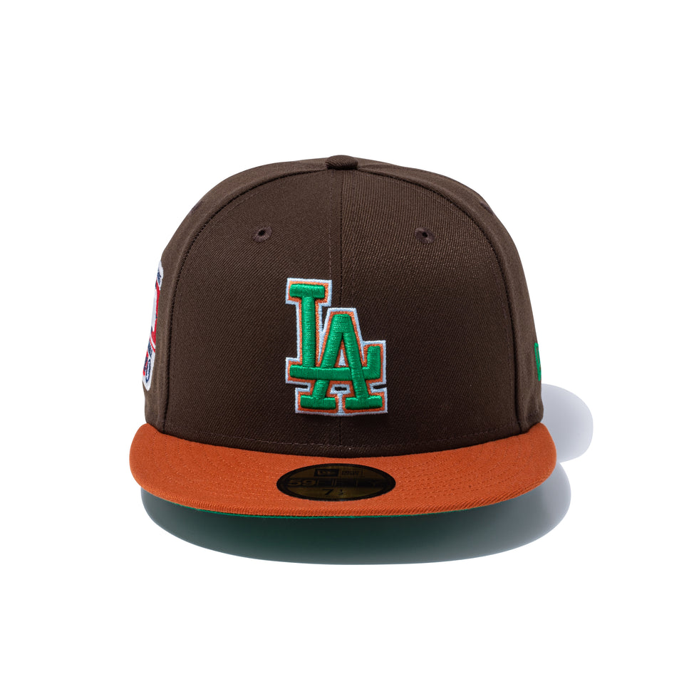 59FIFTY Cactus & Grape Fruit ロサンゼルス・ドジャース ウォルナット ラストバイザー