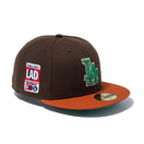 59FIFTY Cactus & Grape Fruit ロサンゼルス・ドジャース ウォルナット ラストバイザー