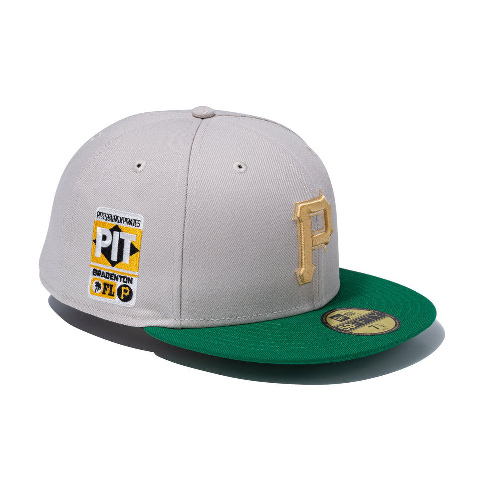 59FIFTY Cactus & Grape Fruit ピッツバーグ・パイレーツ ストーン ケリーグリーンバイザー