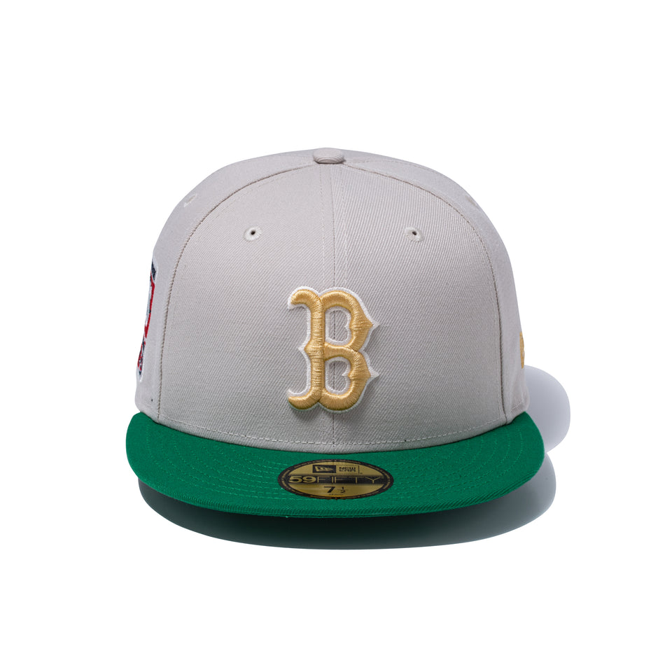 59FIFTY Cactus & Grape Fruit ボストン・レッドソックス ストーン ケリーグリーンバイザー