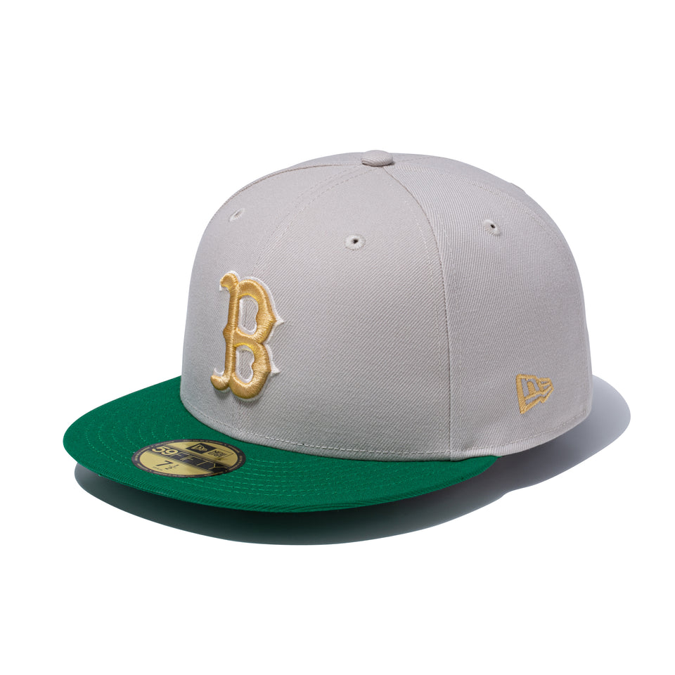 59FIFTY Cactus & Grape Fruit ボストン・レッドソックス ストーン ケリーグリーンバイザー