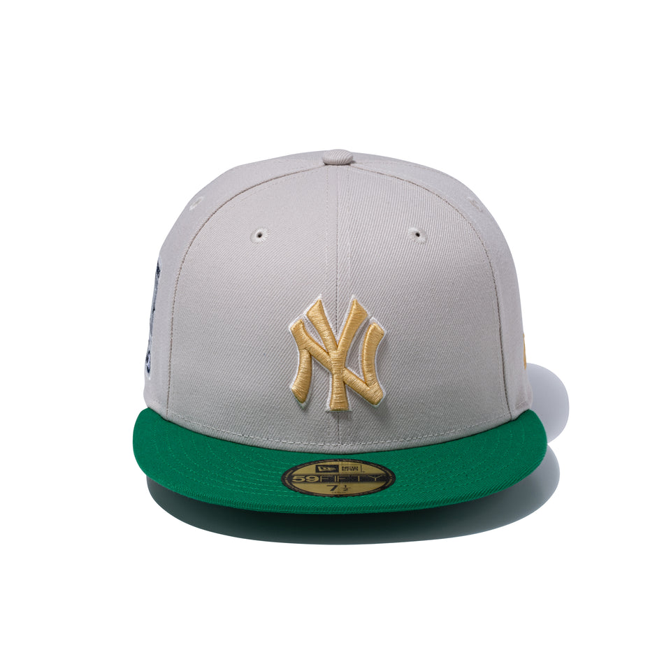 59FIFTY Cactus & Grape Fruit ニューヨーク・ヤンキース ストーン ケリーグリーンバイザー