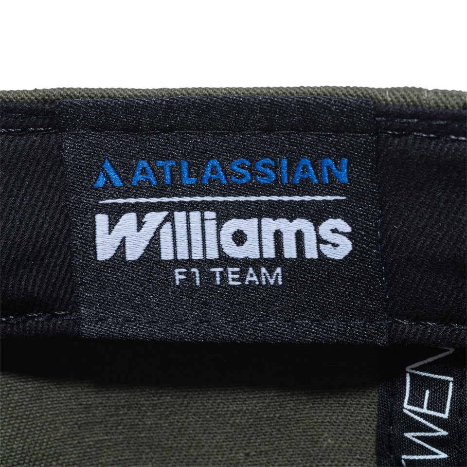 9TWENTY Atlassian Williams F1 Team アトラシアン・ウィリアムズF1チーム メタルロゴ ニューオリーブ