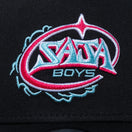 9FORTY A-Frame トラッカー KPop Demon Hunters KPOPガールズ! デーモン・ハンターズ Saja boys ブラック/スカイブルー