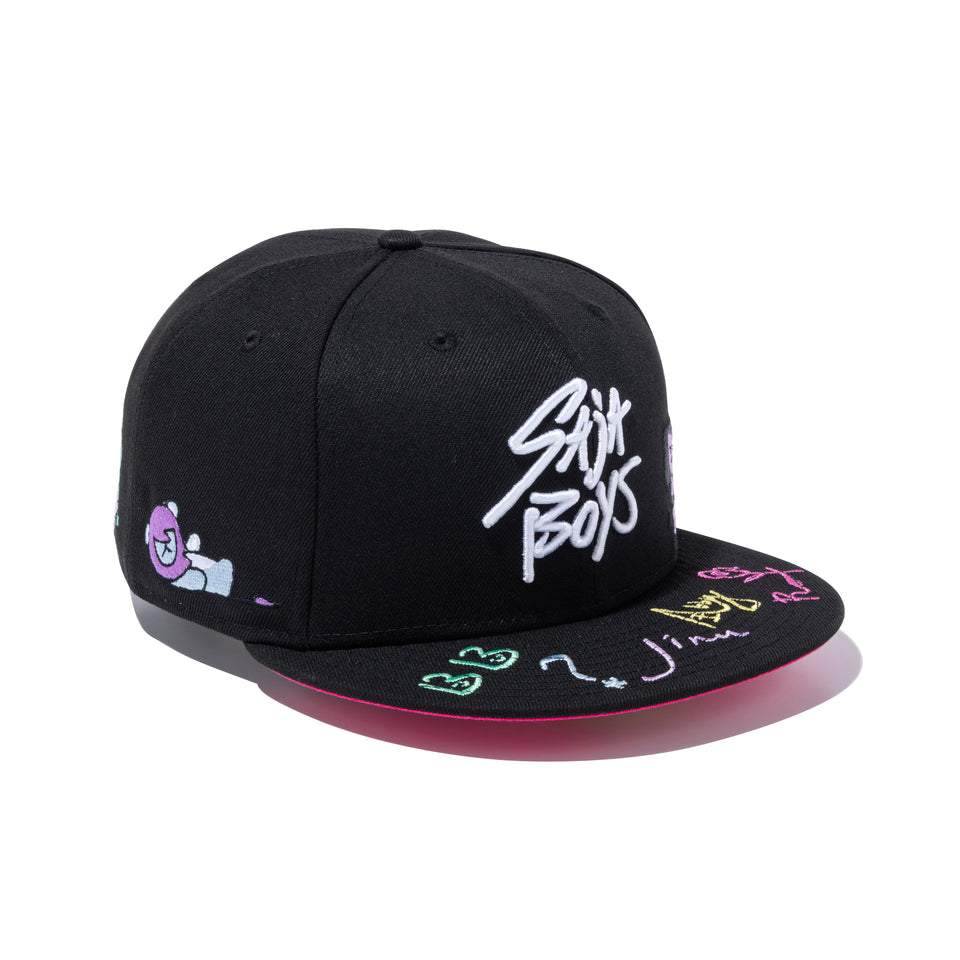 59FIFTY KPop Demon Hunters KPOPガールズ! デーモン・ハンターズ Saja boys ブラック